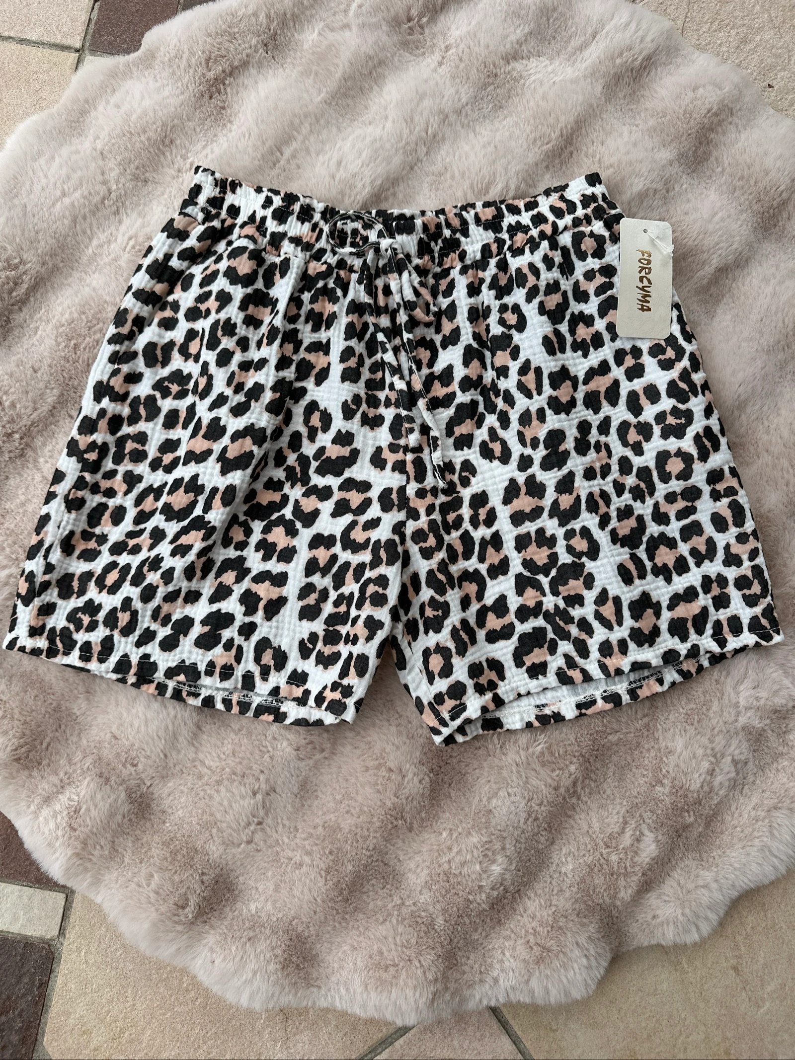 Short en gaze de coton 
